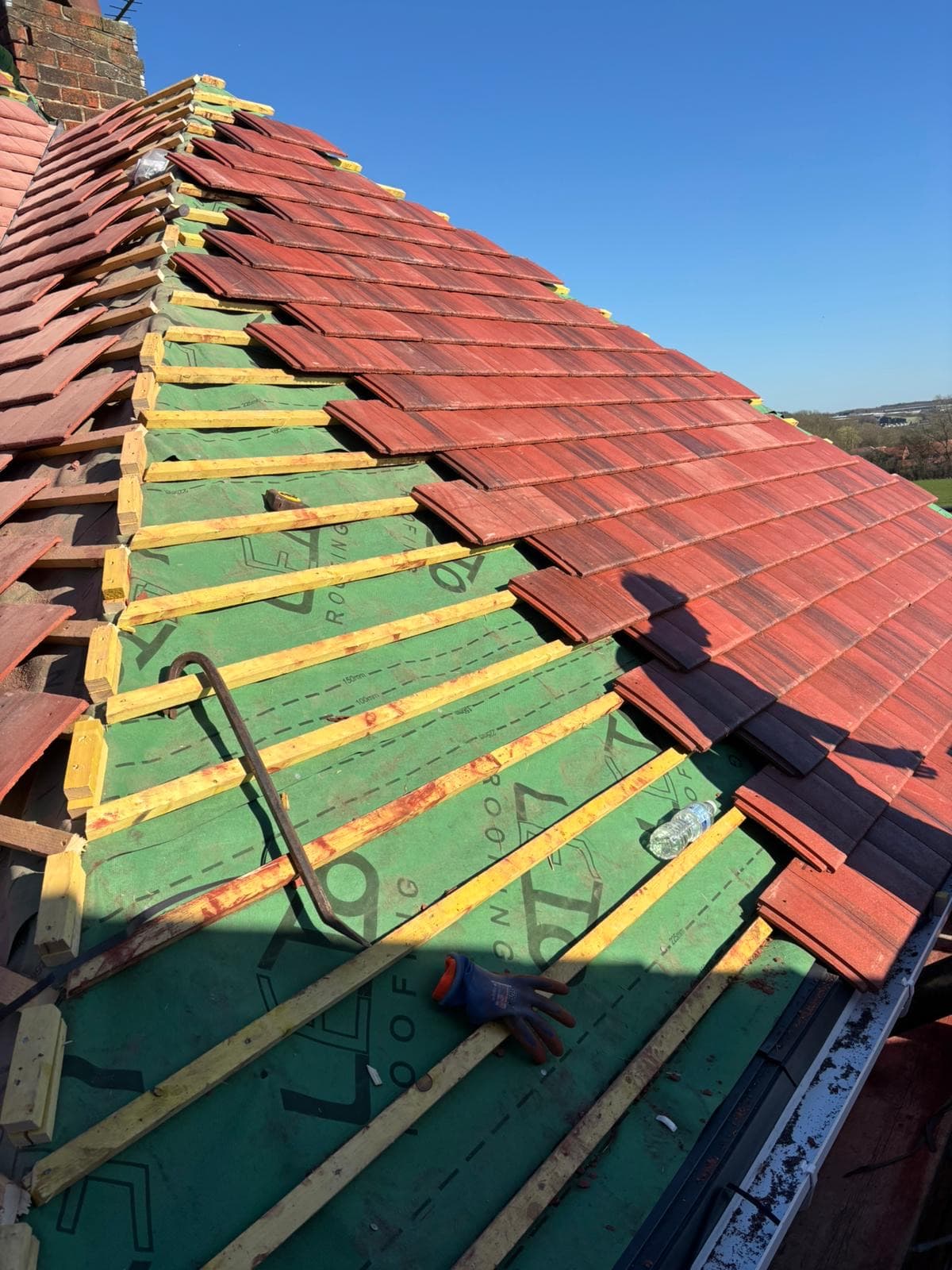 Roofing project by Armour Shield Roofing Services in East Yorkshire