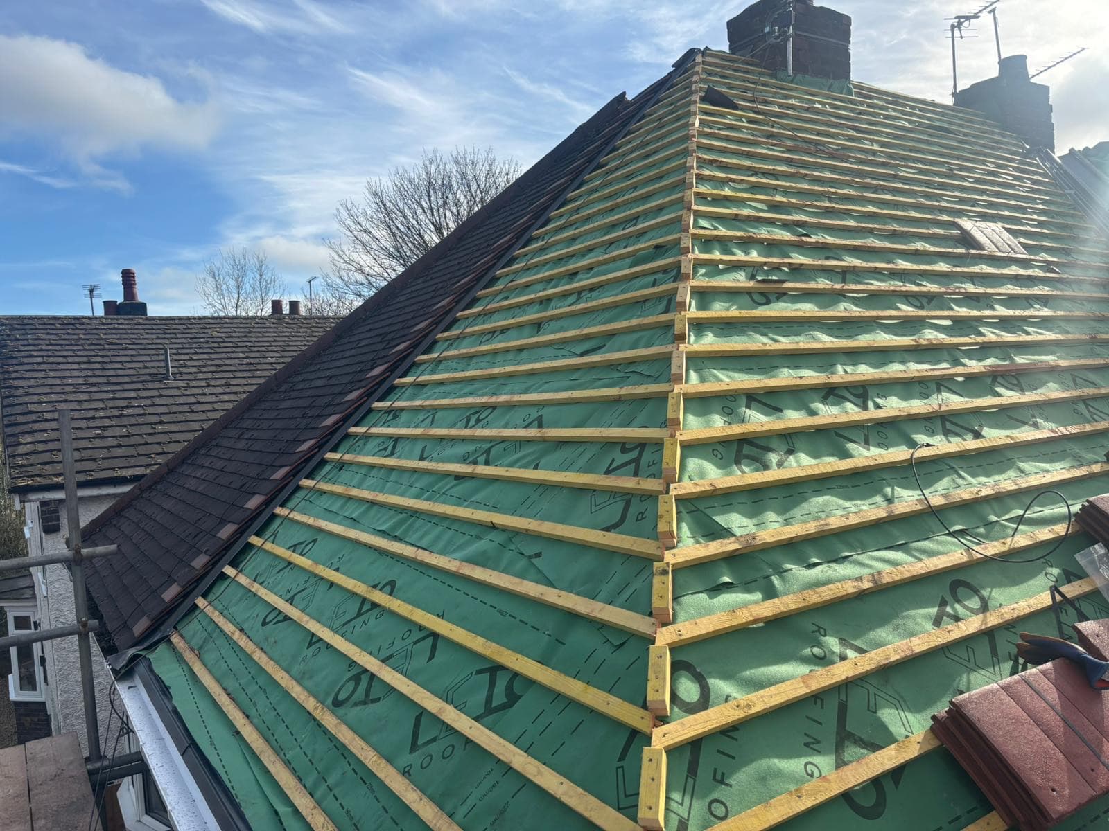 Roofing project by Armour Shield Roofing Services in East Yorkshire