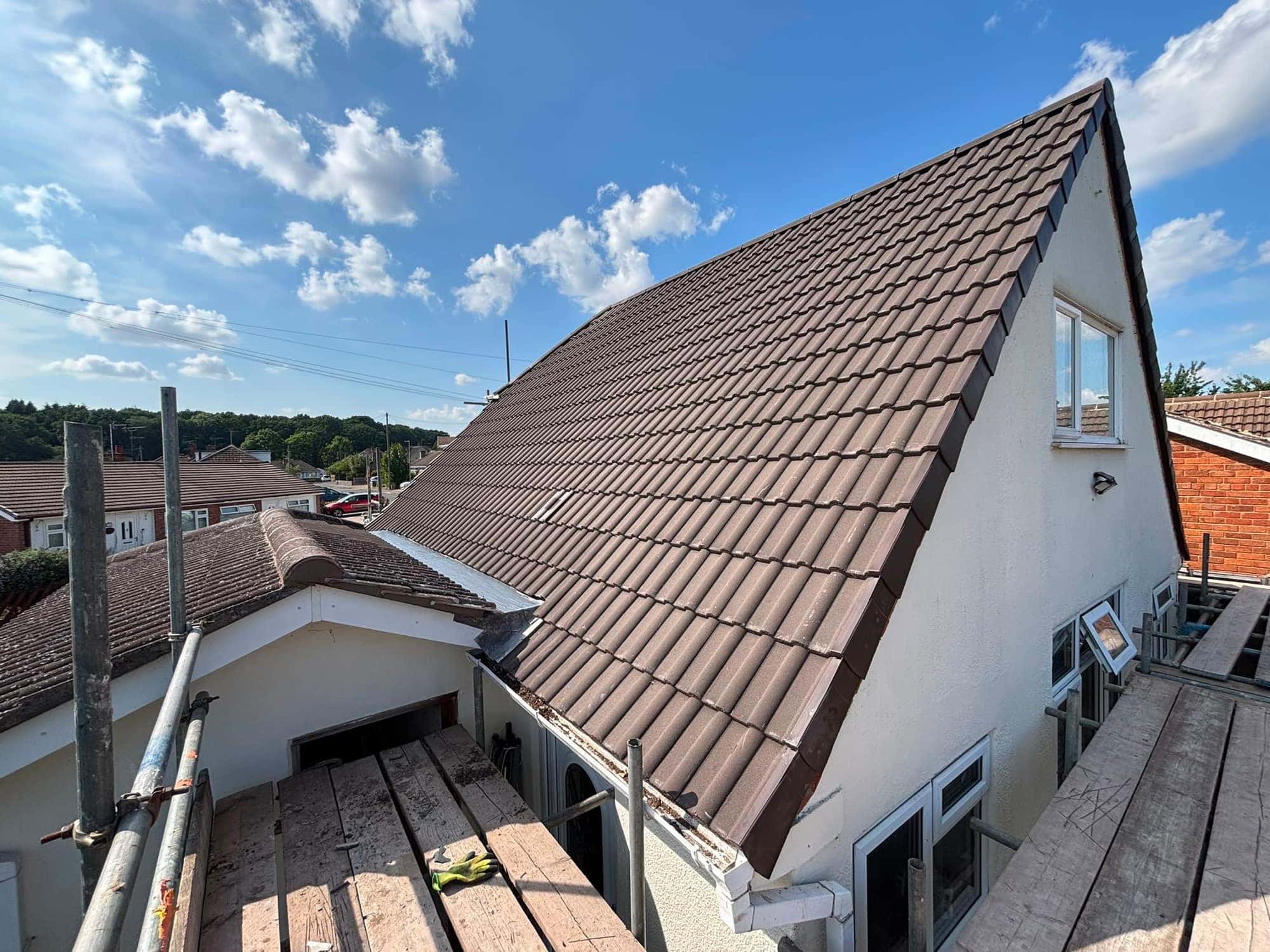 Recent roofing work by Armour Shield Roofing Services