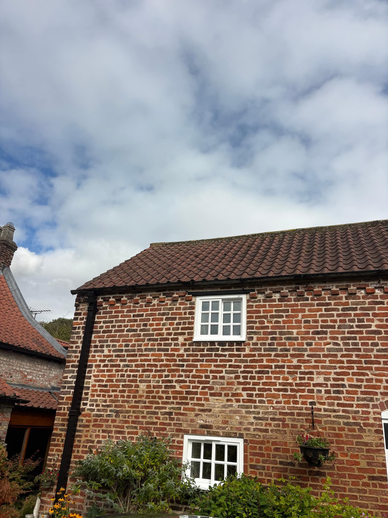 Grade II listed brick and pantile house in Walkington after phased roof repairs — Armour Shield Roofing Services